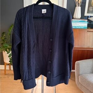 CAbi Deep Blue Knit Sweater